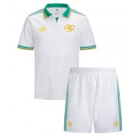 Echipament fotbal AS Roma Tricou Treilea 2025-26 pentru copii maneca scurta (+ Pantaloni scurti)