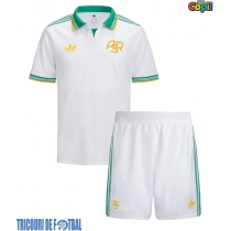 Echipament fotbal AS Roma Tricou Treilea 2025-26 pentru copii maneca scurta (+ Pantaloni scurti)