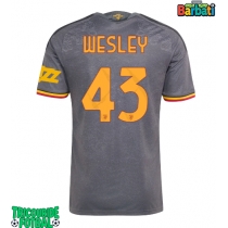 Echipament fotbal AS Roma Wesley Franca #43 Tricou Treilea 2026-27 maneca scurta