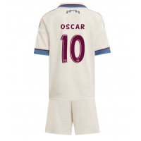 Echipament fotbal Ajax Oscar Gloukh #10 Tricou Treilea 2025-26 pentru copii maneca scurta (+ Pantaloni scurti)