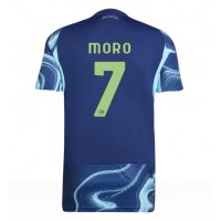 Echipament fotbal Ajax Raul Moro #7 Tricou Deplasare 2025-26 maneca scurta