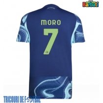 Echipament fotbal Ajax Raul Moro #7 Tricou Deplasare 2025-26 maneca scurta