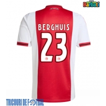 Echipament fotbal Ajax Steven Berghuis #23 Tricou Acasa 2025-26 maneca scurta