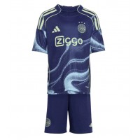 Echipament fotbal Ajax Steven Berghuis #23 Tricou Deplasare 2025-26 pentru copii maneca scurta (+ Pantaloni scurti)