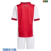 Echipament fotbal Ajax Tricou Acasa 2025-26 pentru copii maneca scurta (+ Pantaloni scurti)