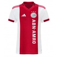 Echipament fotbal Ajax Tricou Acasa 2025-26 pentru femei maneca scurta
