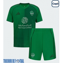 Echipament fotbal Al-Ahli Tricou Acasa 2025-26 pentru copii maneca scurta (+ Pantaloni scurti)