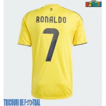 Echipament fotbal Al-Nassr Cristiano Ronaldo #7 Tricou Acasa 2025-26 maneca scurta