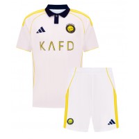 Echipament fotbal Al-Nassr Cristiano Ronaldo #7 Tricou Treilea 2025-26 pentru copii maneca scurta (+ Pantaloni scurti)