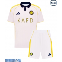 Echipament fotbal Al-Nassr Cristiano Ronaldo #7 Tricou Treilea 2025-26 pentru copii maneca scurta (+ Pantaloni scurti)