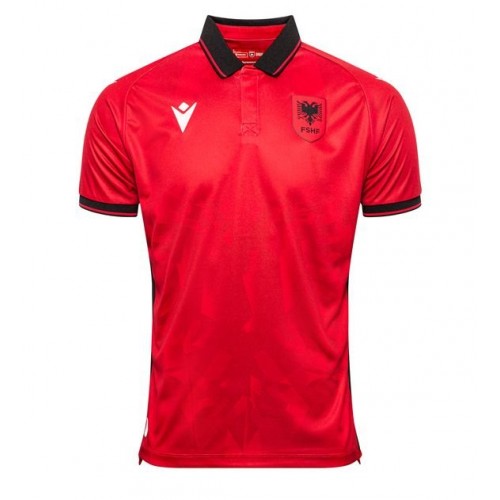 Echipament fotbal Albania Tricou Acasa European 2024 maneca scurta Echipament fotbal Albania Tricou Acasa European 2024 maneca scurta