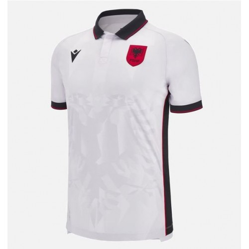 Echipament fotbal Albania Tricou Deplasare European 2024 maneca scurta Echipament fotbal Albania Tricou Deplasare European 2024 maneca scurta