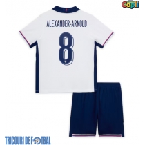 Echipament fotbal Anglia Alexander-Arnold #8 Tricou Acasa European 2024 pentru copii maneca scurta (+ Pantaloni scurti)