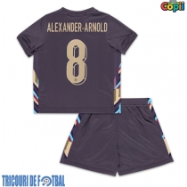 Echipament fotbal Anglia Alexander-Arnold #8 Tricou Deplasare European 2024 pentru copii maneca scurta (+ Pantaloni scurti)