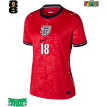 Echipament fotbal Anglia Anthony Gordon #18 Tricou Deplasare Mondial 2026 pentru femei maneca scurta