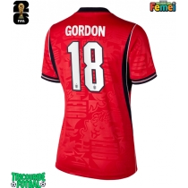 Echipament fotbal Anglia Anthony Gordon #18 Tricou Deplasare Mondial 2026 pentru femei maneca scurta