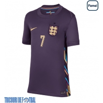 Echipament fotbal Anglia Bukayo Saka #7 Tricou Deplasare European 2024 pentru femei maneca scurta