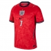 Echipament fotbal Anglia Bukayo Saka #7 Tricou Deplasare Mondial 2026 maneca scurta