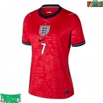 Echipament fotbal Anglia Bukayo Saka #7 Tricou Deplasare Mondial 2026 pentru femei maneca scurta
