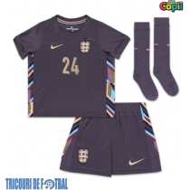 Echipament fotbal Anglia Cole Palmer #24 Tricou Deplasare European 2024 pentru copii maneca scurta (+ Pantaloni scurti)