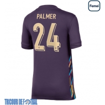 Echipament fotbal Anglia Cole Palmer #24 Tricou Deplasare European 2024 pentru femei maneca scurta