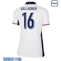 Echipament fotbal Anglia Conor Gallagher #16 Tricou Acasa European 2024 pentru femei maneca scurta