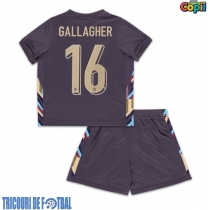 Echipament fotbal Anglia Conor Gallagher #16 Tricou Deplasare European 2024 pentru copii maneca scurta (+ Pantaloni scurti)