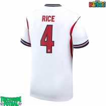 Echipament fotbal Anglia Declan Rice #4 Tricou Acasa Mondial 2026 maneca scurta
