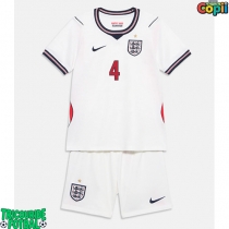 Echipament fotbal Anglia Declan Rice #4 Tricou Acasa Mondial 2026 pentru copii maneca scurta (+ Pantaloni scurti)