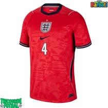 Echipament fotbal Anglia Declan Rice #4 Tricou Deplasare Mondial 2026 maneca scurta