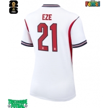 Echipament fotbal Anglia Eberechi Eze #21 Tricou Acasa Mondial 2026 pentru femei maneca scurta