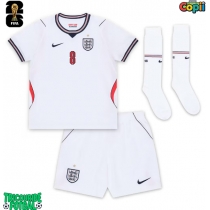 Echipament fotbal Anglia Elliot Anderson #8 Tricou Acasa Mondial 2026 pentru copii maneca scurta (+ Pantaloni scurti)
