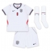 Echipament fotbal Anglia Elliot Anderson #8 Tricou Acasa Mondial 2026 pentru copii maneca scurta (+ Pantaloni scurti)