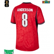 Echipament fotbal Anglia Elliot Anderson #8 Tricou Deplasare Mondial 2026 maneca scurta