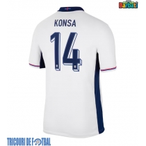 Echipament fotbal Anglia Ezri Konsa #14 Tricou Acasa European 2024 maneca scurta