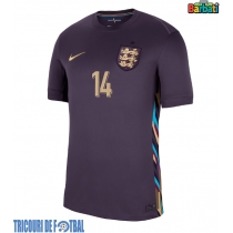 Echipament fotbal Anglia Ezri Konsa #14 Tricou Deplasare European 2024 maneca scurta