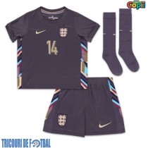 Echipament fotbal Anglia Ezri Konsa #14 Tricou Deplasare European 2024 pentru copii maneca scurta (+ Pantaloni scurti)
