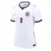 Echipament fotbal Anglia Harry Kane #9 Tricou Acasa Mondial 2026 pentru femei maneca scurta