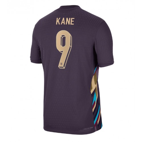Echipament fotbal Anglia Harry Kane #9 Tricou Deplasare European 2024 maneca scurta Echipament fotbal Anglia Harry Kane #9 Tricou Deplasare European 2024 maneca scurta
