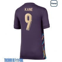 Echipament fotbal Anglia Harry Kane #9 Tricou Deplasare European 2024 pentru femei maneca scurta
