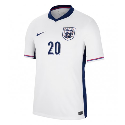 Echipament fotbal Anglia Jarrod Bowen #20 Tricou Acasa European 2024 maneca scurta Echipament fotbal Anglia Jarrod Bowen #20 Tricou Acasa European 2024 maneca scurta