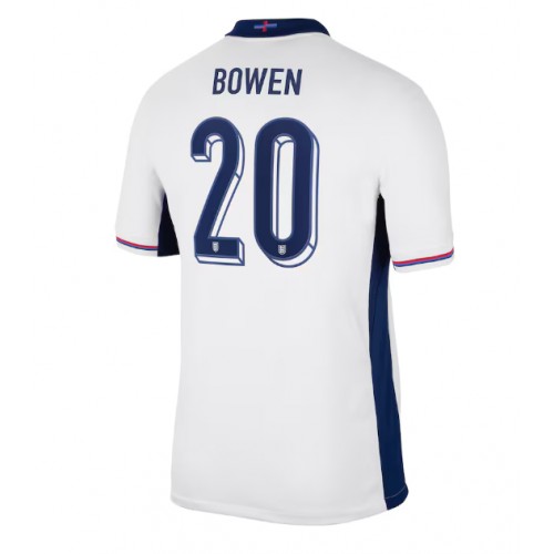 Echipament fotbal Anglia Jarrod Bowen #20 Tricou Acasa European 2024 maneca scurta Echipament fotbal Anglia Jarrod Bowen #20 Tricou Acasa European 2024 maneca scurta