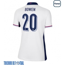 Echipament fotbal Anglia Jarrod Bowen #20 Tricou Acasa European 2024 pentru femei maneca scurta