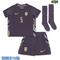 Echipament fotbal Anglia John Stones #5 Tricou Deplasare European 2024 pentru copii maneca scurta (+ Pantaloni scurti)