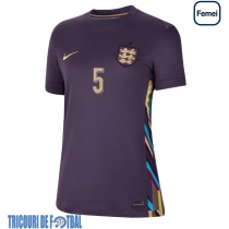 Echipament fotbal Anglia John Stones #5 Tricou Deplasare European 2024 pentru femei maneca scurta