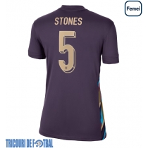 Echipament fotbal Anglia John Stones #5 Tricou Deplasare European 2024 pentru femei maneca scurta