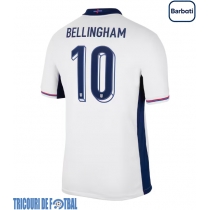 Echipament fotbal Anglia Jude Bellingham #10 Tricou Acasa European 2024 maneca scurta