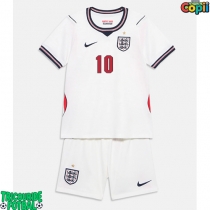 Echipament fotbal Anglia Jude Bellingham #10 Tricou Acasa Mondial 2026 pentru copii maneca scurta (+ Pantaloni scurti)