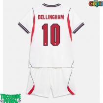 Echipament fotbal Anglia Jude Bellingham #10 Tricou Acasa Mondial 2026 pentru copii maneca scurta (+ Pantaloni scurti)