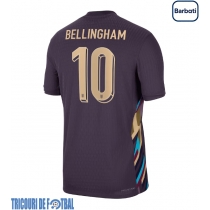Echipament fotbal Anglia Jude Bellingham #10 Tricou Deplasare European 2024 maneca scurta